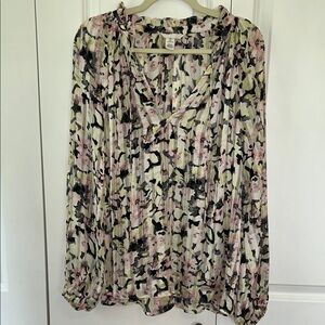 H&M Multicolor Floral Blouse